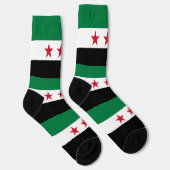 Syrische vlag sokken (Rechts)
