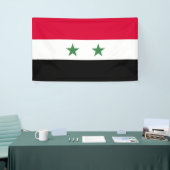 Syrische vlag spandoek (Beurs)