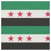 Syrische vlag stof (Close Up)