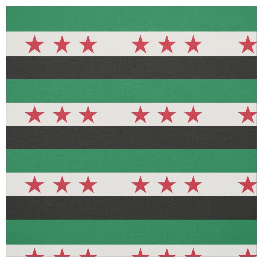 Syrische vlag stof (Swatch)