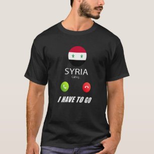 Syrische vlag : Syrië roept op tot actie T-shirt