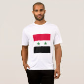 Syrische vlag t-shirt (Voorkant volledig)