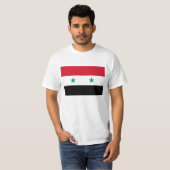 Syrische vlag t-shirt (Voorkant volledig)