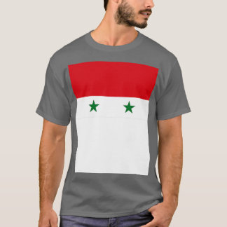 Syrische vlag t-shirt
