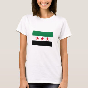 Syrische vlag t-shirt