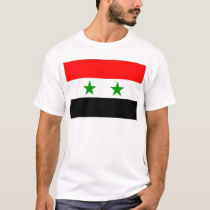 Syrische vlag t-shirt