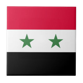 Syrische vlag tegeltje