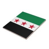 Syrische vlag tegeltje (Zijkant)