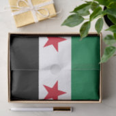 Syrische vlag tissuepapier (Geschenk)