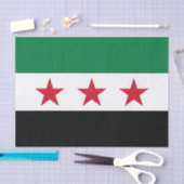 Syrische vlag tissuepapier (Craft)