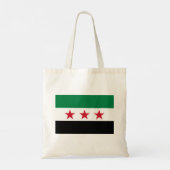 Syrische vlag tote bag (Achterkant)