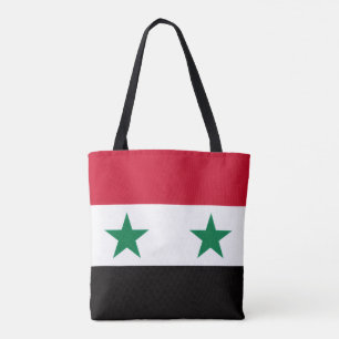 Syrische vlag, Vlag van Syrië Tote Bag
