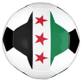 Syrische vlag voetbal (Gedraaid)
