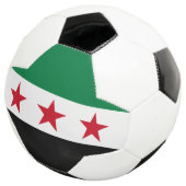 Syrische vlag voetbal (Drie kwart)