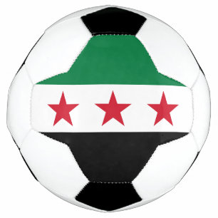 Syrische vlag voetbal