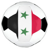 Syrische vlag voetbal (Gedraaid)