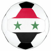 Syrische vlag voetbal (Voorkant)