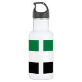 Syrische vlag waterfles  (Achterkant)