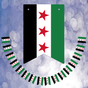 Syrische vlaggen, huwelijksfeest banner, Syrische Vlaggetjes