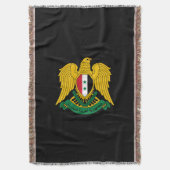 Syrische wapenschild deken (Voorkant Verticaal)