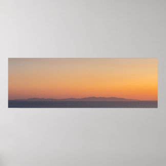 Syros Eiland Panorama Poster