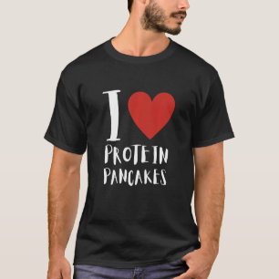 Syrup voor pannenkoeken die de snelle verbinding v t-shirt