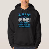 Sys admin and developer for a Cloud devops enginee Hoodie (Voorkant)