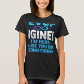 Sys admin en ontwikkelaar voor een Cloud devops en T-shirt (Voorkant)