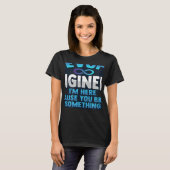 Sys admin en ontwikkelaar voor een Cloud devops en T-shirt (Voorkant volledig)