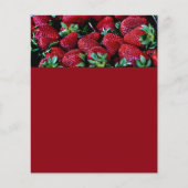 SYS STRAWBERRIES FOTOGRAPHY ACHTERGRONDEN WALLPAPE FLYER (Voorkant)