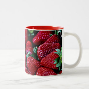 SYS STRAWBERRIES FOTOGRAPHY ACHTERGRONDEN WALLPAPE TWEEKLEURIGE KOFFIEMOK