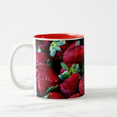 SYS STRAWBERRIES FOTOGRAPHY ACHTERGRONDEN WALLPAPE TWEEKLEURIGE KOFFIEMOK (Links)