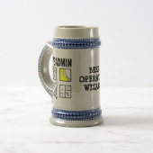 Sysadmin - de Beheerder van het Systeem Bierpul (Voorkant links)