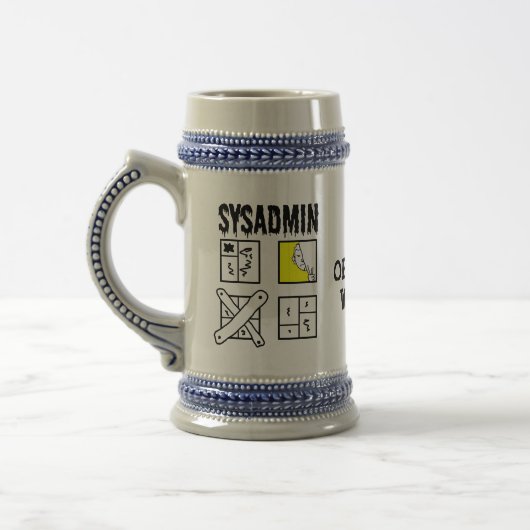 Sysadmin - de Beheerder van het Systeem Bierpul (Links)