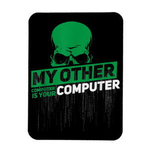 Sysadmin Engineer Hacker Nerd Admin Code ontwikkel Magneet