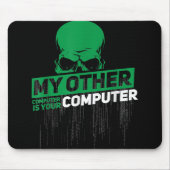 Sysadmin Engineer Hacker Nerd Admin Code ontwikkel Muismat (Voorkant)
