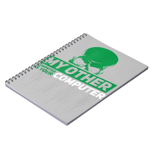 Sysadmin Engineer Hacker Nerd Admin Code ontwikkel Notitieboek (Linkerzijde)