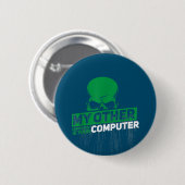 Sysadmin Engineer Hacker Nerd Admin Code ontwikkel Ronde Button 5,7 Cm (Voorkant /achterkant)
