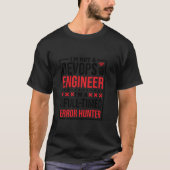 Sysadmin Full Time Error Hunter DevOps Engineer NL T-shirt (Voorkant)