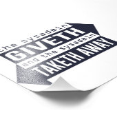 Sysadmin Giveth en Taketh Away Foto Afdruk (Hoek)