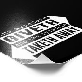 Sysadmin Giveth en Taketh Away Foto Afdruk (Hoek)