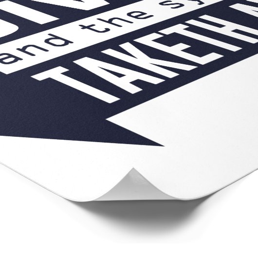 Sysadmin Giveth en Taketh Away Poster (Hoek)