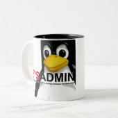 SYSADMIN TWEEKLEURIGE KOFFIEMOK (Voorkant links)