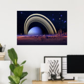 Systeem op afstand poster (Thuiskantoor)