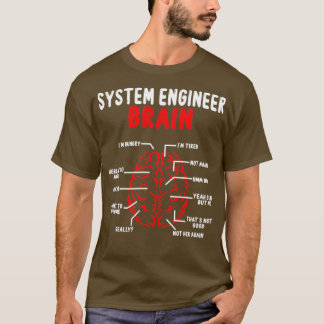 Systeem van de Techniek van het Netwerk van de Ing T-shirt
