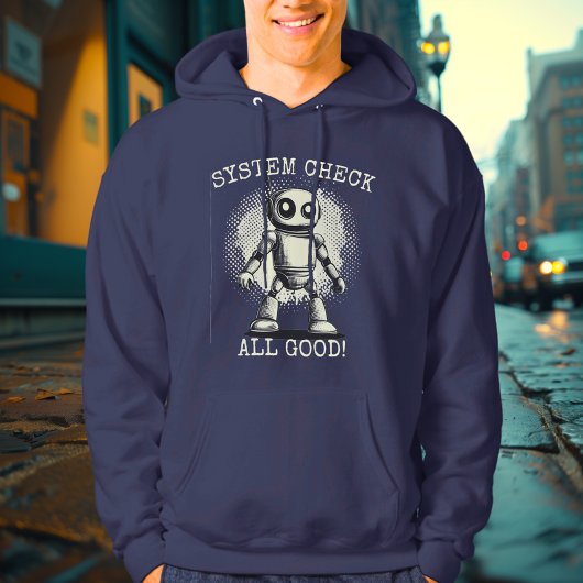 Systeemcontrole: alles goed! - Robotic Readiness H Hoodie
