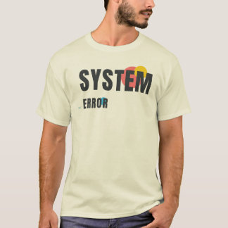 SYSTEEMFOUT | Moderne Grafische Vormgeving met Tec T-shirt