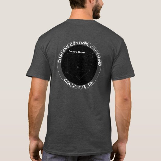 Systeemfunctionaris T-shirt (Achterkant)