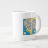 Systeemkaart van American Airlines Grote Koffiekop (Voorkant rechts)