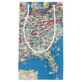 Systeemkaart van American Airlines Klein Cadeauzakje (Voorkant)